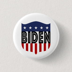 BIDEN stars och stripes Knapp