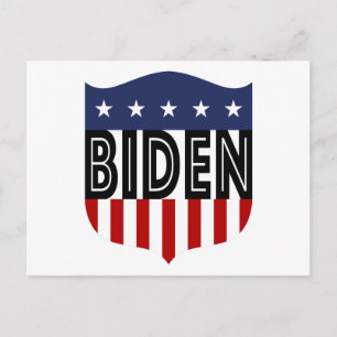 BIDEN STARS OCH STRIPES VYKORT