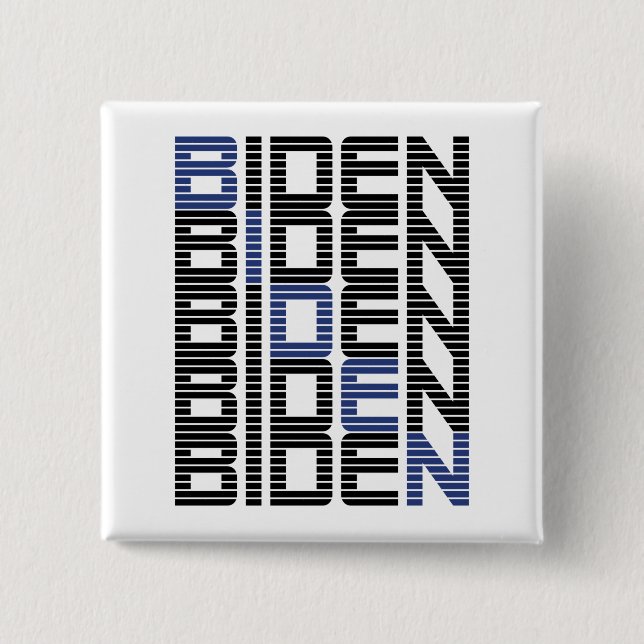 BIDEN-textstaplar Knapp (Framsida)
