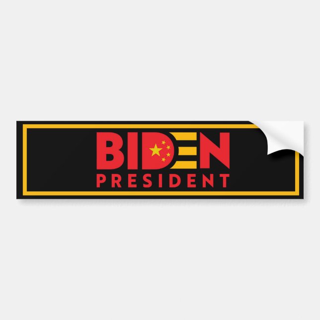 Biden till Chinans talman Bildekal (Framsidan)