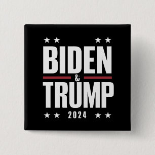 Biden Trump 2024 Lustigt val Presidentens VP Knapp