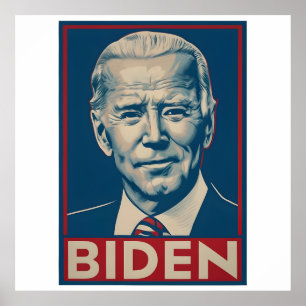 Biden-valet 2024 Retro-politiken Poster
