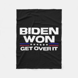 Biden Won får över det patriotiska Pro Joe Anti Fleecefilt