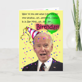 BidenFödelsedagskort Kort