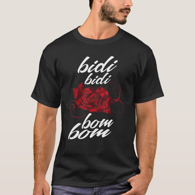 Bidi Bom Bom Latina Mexican Spain Cumbia Da T Shirt (Framsida)