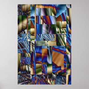 Bidimensional universum II Poster