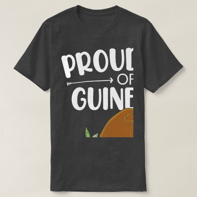 Bidrag för Cute Cavy Cavy i Guinea Gris T Shirt (Design framsida)