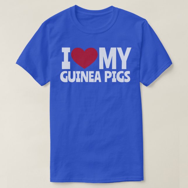 Bidrag för Guinea Grisar KÄRLEK T Shirt (Design framsida)