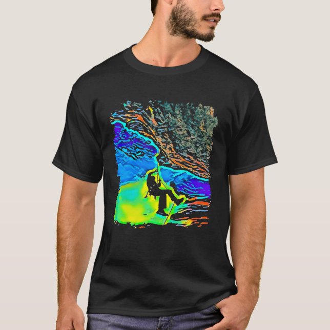Bidrag för klättervallar i sten t shirt (Framsida)