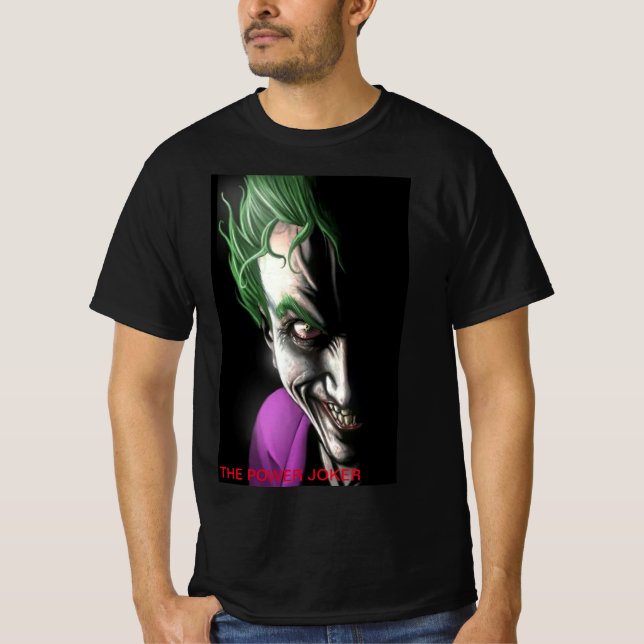 BIDRAGSKVALITETSJOKER T-shirts (Framsida)