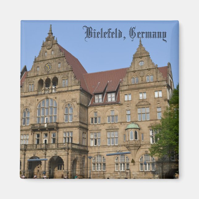 Bielefeld, Tyskland Magnet (Framsidan)