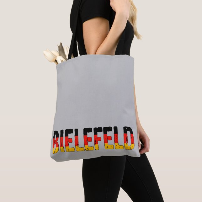 Bielefeld Tyskland Tygkasse (Närbild)