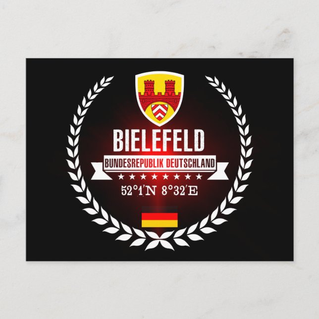 Bielefeld Vykort (Framsida)