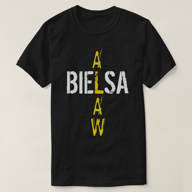 Bielsa All Leeds är inte vi T Shirt (Design framsida)