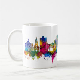 Bielsko-Biala Poland Skyline Kaffemugg