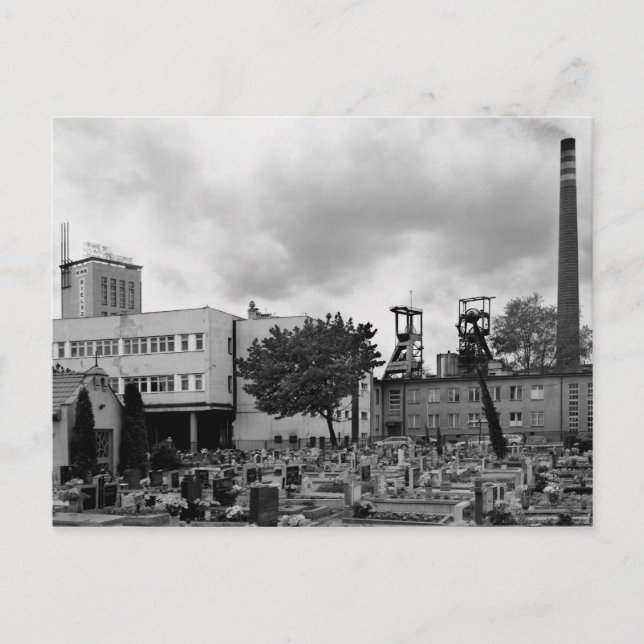 Bielszowice Mine Vykort (Framsida)