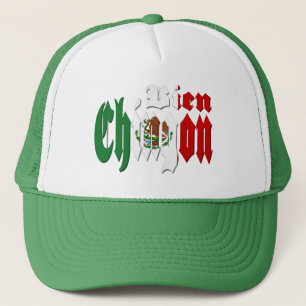 Bien Chingon med mexikansk Flagga Keps