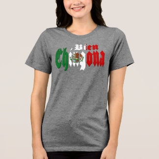 Bien Chingona Mexican Flagga T Shirt