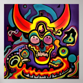 Bien podrías discutir con el Diablo Poster