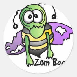 Biene Bienen bee bees sticker aufkleber Zombi Runt Klistermärke