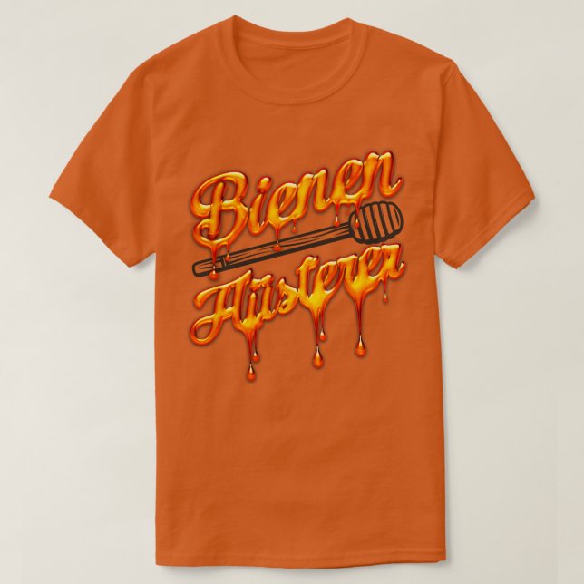 Bienen Flsterer Imker Bienenzchter Honig T Shirt (Design framsida)