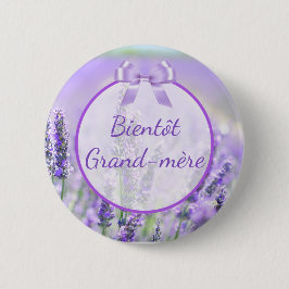 Bientôt Grand-mère Baby Shower Button Knapp