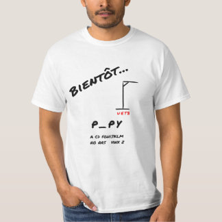 Bientôt papy t shirt
