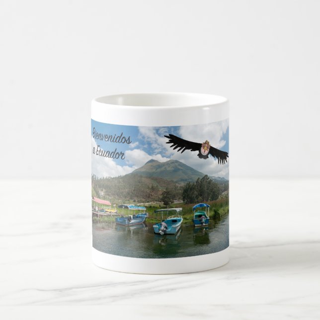Bienvenidos a Ecuador Kaffemugg (Center)