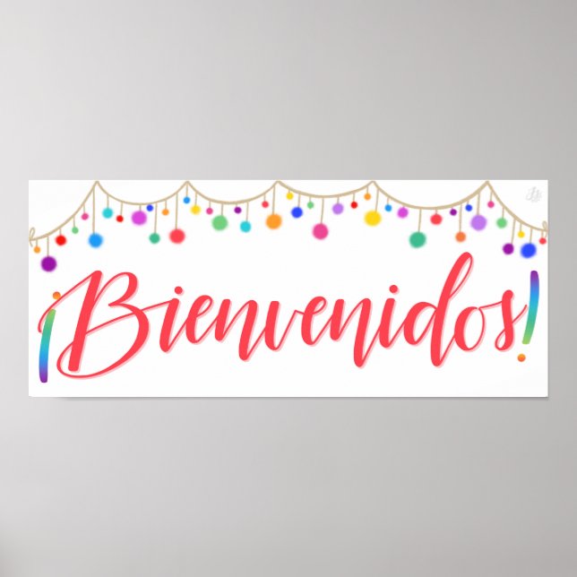 Bienvenidos Poster (Framsidan)