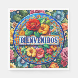 BIENVENIDOS - Söt! Pappersservett