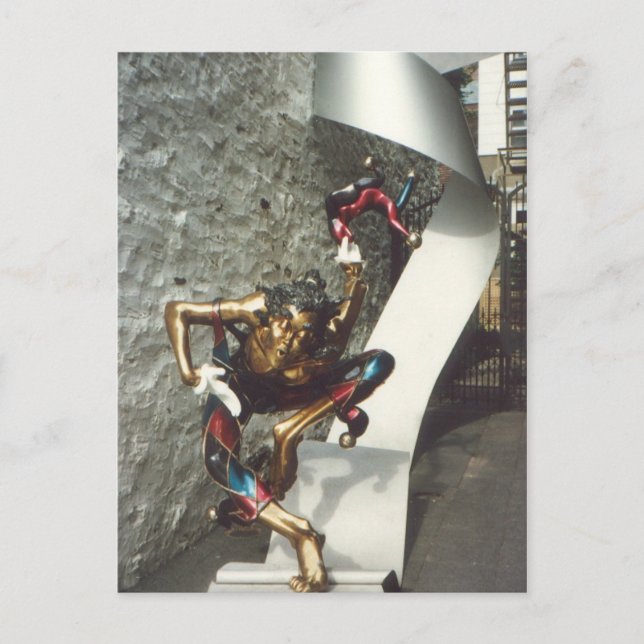 Bienvenue en la Ville de Quebec! Vykort (Framsida)