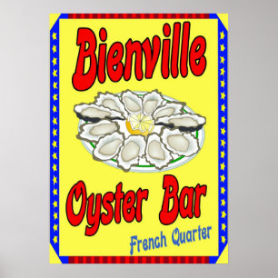 Bienville ostronpub poster