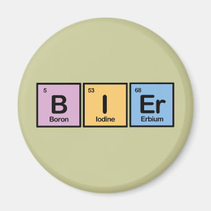Bier som göras av inslag magnet