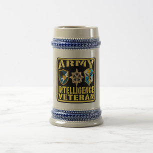 Bier Stein för arméintelligensveteran Sejdel