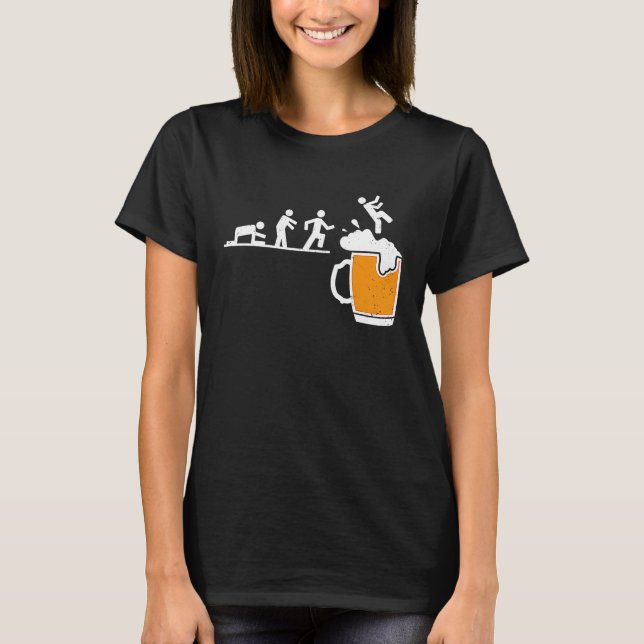 Bierääufer Beer Stein Brewery House Brewery Alcoho T Shirt (Framsida)