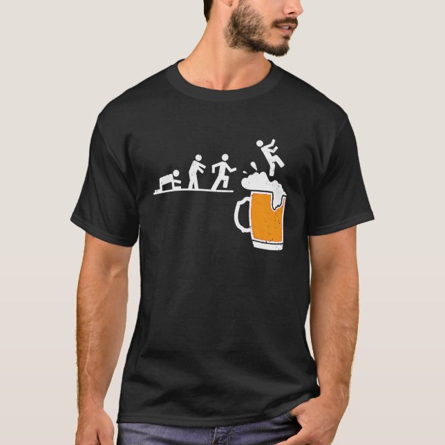 Bierääufer Beer Stein Brewery House Brewery Alcoho T Shirt (Framsida)