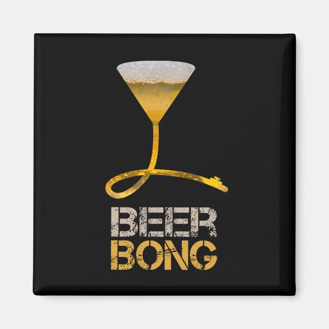 Bierbong för våruppehåll och möhippa magnet (Framsidan)