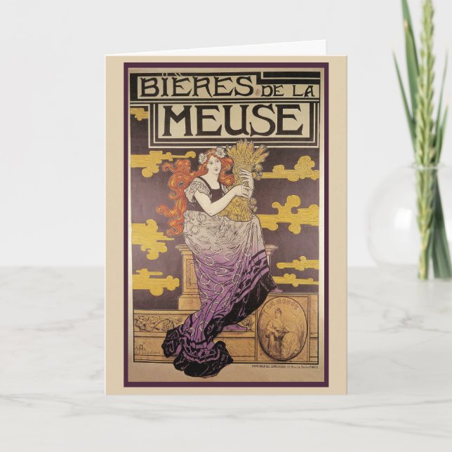 Biere de la Meuse av Marc Auguste Bastard Kort (Framsida)