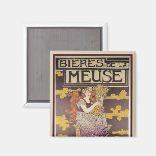 Biere de la Meuse av Marc Auguste Bastard Magnet