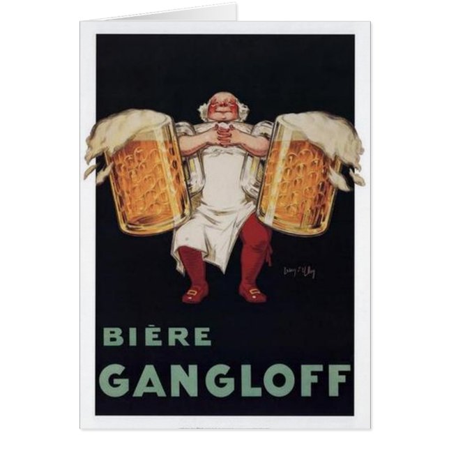 Biere Gangloff 2 Hälsningskort (Framsidan)