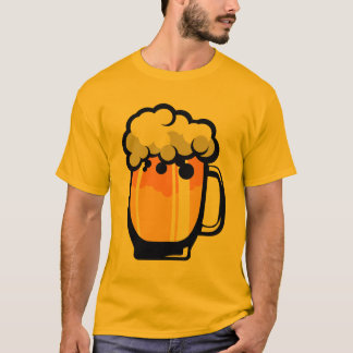 biere mousse chope binouze alcool verre 2310_U T Shirt