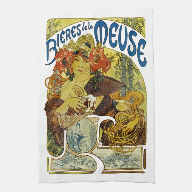 Bieres de la Meuse Kökshandduk (Vertikal)