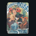 Bieres de la Meuse, Mucha iPad Mini Skydd<br><div class="desc">Alphonse Mucha (24 juli 1860-14 juli 1939) var en tjeckisk målare, illustratör och grafisk konstnär som bodde i Paris under Art nouveau-perioden och var bäst känd för sina distinkta stiliserade och dekorativa teaterala poster, särskilt de som tillhör Sarah Bernhardt. Han tog fram illustrationer, annonser, dekorativa paneler och formgivningar, som blev...</div>