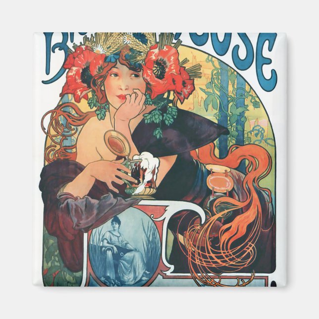 Bieres de la Meuse, Mucha Magnet (Framsidan)