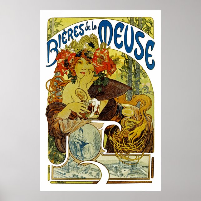 Bieres de La Meuse Poster (Framsidan)