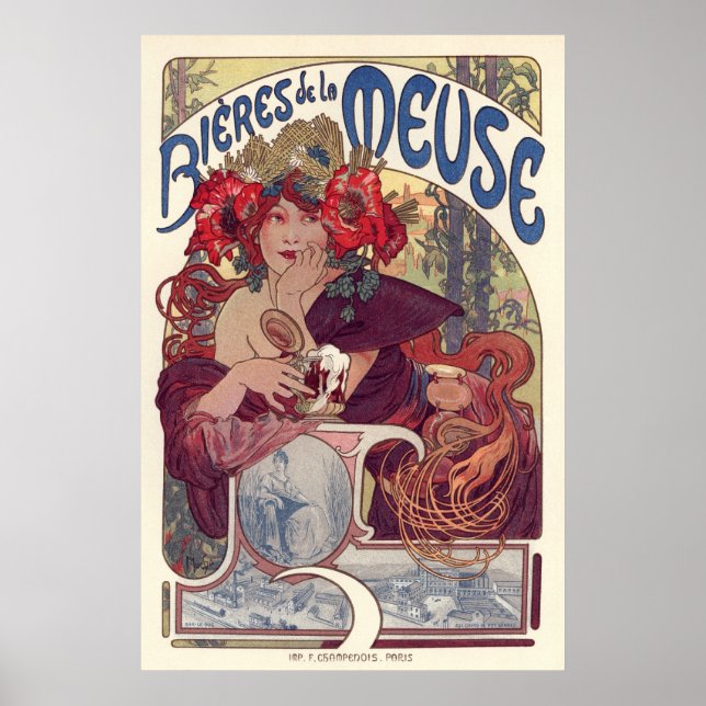Bieres de la Meuse Poster (Framsidan)