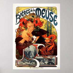 Bieres de la Meuse Poster