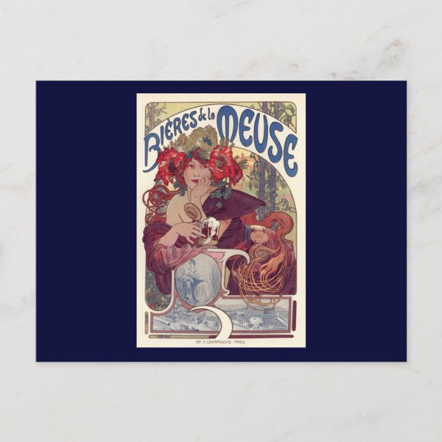 Bieres de la Meuse Vykort (Framsida)