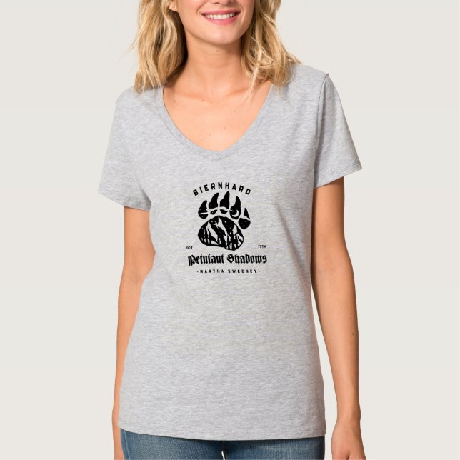 Biernhard Bears Petulant Shadows 17 oktober T Shirt (Framsida)