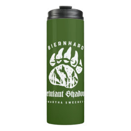 Biernhard Bears Petulant Shadows Thermal Tumbler
